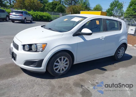 2014 Chevrolet Sonic Ls Auto z USA, uszkodzony, nr VIN 1G1JA6SH5E4128203